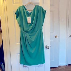 MM Lafleur Jillian dress in tropical green size 12 NWT.  Not a good fit for me.